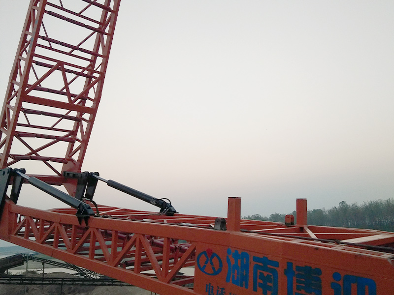全液壓折疊皮帶機23米